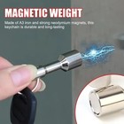 2 Pcs Keychain Neodymium Magnet For Testing Coins  Jewelry  Brass  Gold  Silver
