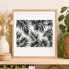 Boho Palm Leave Large Reusable Wall Stencil For Painting Diy Home Decor Template