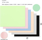 12 Pack Microfiber Cleaning Cloths For Glasses Lenses Screens Reusable Wipes