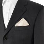 Men s Satin Silk Pocket Square Hankie Hankerchief Wedding Party Formal Suit