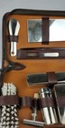 Vintage Men Travel Grooming Kit Vanity Case Toiletry Zip Up Case Western Germany