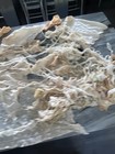 Lot Antique Victorian Lace Parts Scrap Dress Doll  Trim  1800s Vintage   Giant  