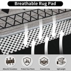 Non Slip Rug Pads 8x10 Ft Non Skid Rug Pad Gripper Anti Slip Carpet Mats