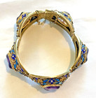 Chinese Import Bracelet - Antique Chinese Export Jewelry - Amethyst Bracelet