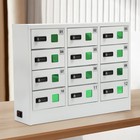Cellphone Locker 12 Slots Charging Station Combination Lock For Ipad Storage Usa