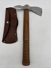 Vintage Arrowhead Throwing Tomahawk Axe  Leather Sheath Rare