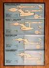 Doubled-sided Poster  Star Trek  The Original Series Starships this Island Earth