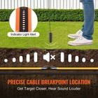 Vevor Underground Cable Locator Wire Tracer 3ft Depth Pet Fence Sprinkler Finder
