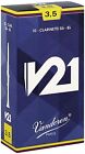 Vandoren V21 Bb Clarinet Reeds Strength 3 5 Box Of 10