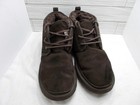 Ugg Neumel Chukka Boots Men s 12 Dark Brown Suede Fur Lined 3236