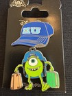 Disney Monsters Inc  University Mike Wazowski   Mu Baseball Hat 2 Pin Set 