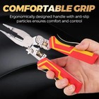8 In 1 Wire Stripper  Wire Stripping Tool With Voltage Tester  Cable Cutters New