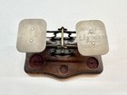 Vintage Early 20th Century Brass Postal Scales Inc  Missing Weights