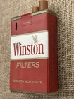 Vintage Winston Cigarette Pack Shaped Lighter  no Fluid  - Korea