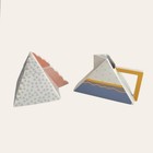 Mikasa Post Modern Triangular Color Vibrations Creamer   Sugar Set Helena Uglow