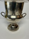 Vintage Silver Plated Champagne Ice Bucket Dual Handled