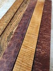 Mixed Exotic Wood Turning Blanks For Cue Making Etc  1 5x1 5x18 