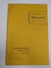 1945-1946 Iowa City Ia University Directory Book Map College School Employees 8i