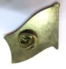 Retro 1970 s U s  Flag Vintage 1 75  Metal Enamel Hat Lapel Pin Tie Tack Pinback