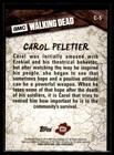 2018 Topps Walking Dead Season 8 Part 1 Character Card  c-5 Carol Peletier