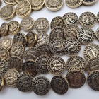 114 Hessian Army Revolutionary War Buttons 2 Sizes Reenactment Uniforms Costumes