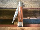 9   Wood Spring Assisted Quick Open Blade Folding Pocket Knife With Clip