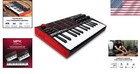 25-key Midi Controller With Customizable Knobs And 1500  Sounds For Producers