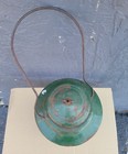 Coleman 237 Nickle Single Mantle Kerosene Lantern   237-299 For Parts Or Repair 