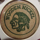 Vintage Kelly s Market Beecher  Wi Wooden Nickel - Token Wisconsin