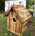 Rustic Wooden Bird House