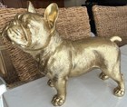 12    French Bulldog Gold Statue Figurine Sculpture Frenchie  make Offer 