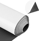 Neoprene Sponge Rubber Foam Sheets With Adhesive Backing 12  X 60  X 1 8  Roll