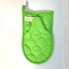 Vintage 1970s Holly Hobbie Green White Love s A Stirrin Oven Mitt