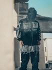 Niepce Unisex Cyberpunk X2 Techwear Jacket Streetwear Graphic Coat With Hoodie