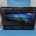 Netgear Nighthawk Raxe300 Axe7800 Tri-band 7 8gbps  Wifi 6e Router Black
