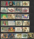 81 Used Great Britain Stamps