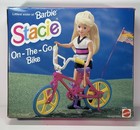 Vintage 1993 Barbie Stacie On-the-go Bike Bicycle Playset Mattel