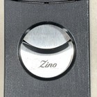 Zino Cigar Cutter Made In Germany Black Stainless Steel Two Finger Pocket