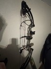 Compound Bow Black Camo Aluminum Archery Bow For Men Hunting Target Practice