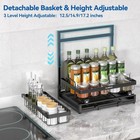 Stainless Steel Over Sink Dish Drying Rack 3 Tier Kitchen Organizer Shelf