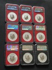 Marvel 9 Coin Set  1 Oz Each  - Tuvalu 2017-2021 - Ngc Ms-70 Fr Certified