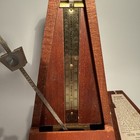 Vintage Seth Thomas Metronome E873-111 Iss  3 Wooden De Maelzel Wind Up Working