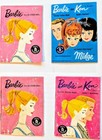 Barbie Booklets - Set Of 4 Rare Firsts