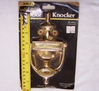 Stanley Solid Brass Door Knocker 80-4095 Classic Traditional Nos Was  30 75