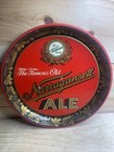 Vintage Antique Narragansett Banquet Ale Metal Beer Tray Rhode Island Usa Bar