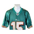 Reebok Nfl Jersey Mens Small Teal Miami Dolphins Davone Bess 15 Football Mesh