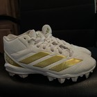     addidas Youth Football Cleats  White  gold Us 3y    unisex
