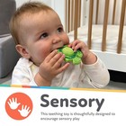 Baby Sensory Toys For 0-6 6-12 Months Food Grade Teething Toy Gift For Boys Girl
