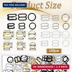120 Pcs Bra Strap Hooks  Metal Swimsuit Tops Clips Bras With Loops Hook Replacem