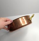 Vintage Cordon Bleu No  20 Hammered Copper Cooking Pot France Round 8 5 